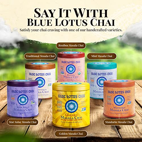 Blue Lotus Chai Golden Masala Flavor (3 oz) from BLUE LOTUS