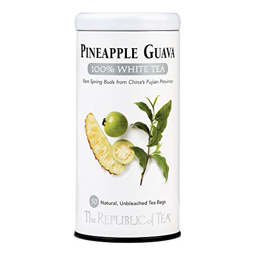 The Republic of Tea, Pineapple Guava White Tea, 50-Count from The Republic of Tea