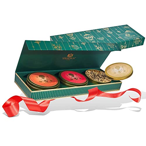 VAHDAM, Chai Tea Private Reserve Trio - 3 Teas in a Tea Sampler Gift Box | OPRAHâS FAVORITE TEA | 100% Natural Ingredients - Holiday Gifts for Women & Men | Christmas Gifts for Everyone by VAHDAM