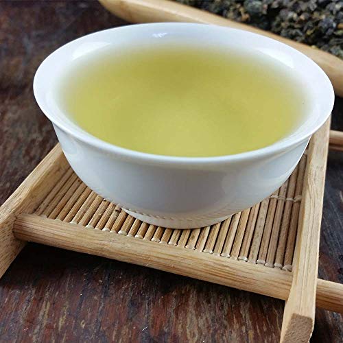 FullChea - Natural Alishan Oolong Tea Loose Leaf - Formosa Oolong High Mountain Tea - Taiwan Gaoshan Ulong Tea - Taiwanese Green Oolong Tea for Weight Loss (8.8oz / 250g) by FullChea Tea