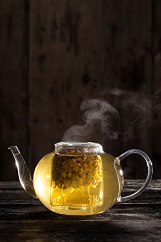 Chamomile Tea 1LB (16Oz) 100% CERTIFIED Organic (USDA seal) Chamomile Flowers Herbal Tea (Matricaria Chamomilla) in 1 lb Bulk Kraft BPA free Resealable Bags from U.S. Wellness from U.S. Wellness LLC