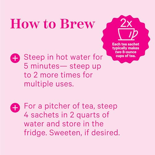 Pink Stork Fertility Tea: Organic Red Raspberry Leaf Tea, Fertility Prenatal Vitamins, Fertility Supplements for Women, Vitex, Hormone Balance + Cycle Support, Women-Owned, Sweet Mint, 30 Cups from Pink Stork