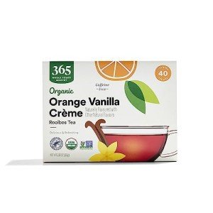365 by Whole Foods Market, Tea Rooibos Orange Vanlla Creme Organic, 40 Count by 365 by Whole Foods Market