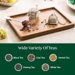 VAHDAM, Set of 2 Infusers & 1 Tea Spoon - Stainless Steel, Tea Strainer - Square Tea Infuser, Triangle Tea Infuser & Perfect Serve Tea Spoon - Durable Tea Maker by Vahdam