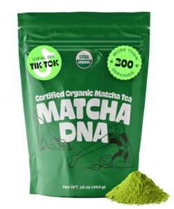 MatchaDNA Organic Culinary Matcha Green Tea Powder 16 oz by matchaDNA