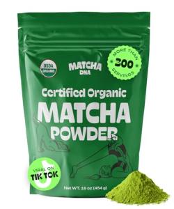 MatchaDNA Organic Culinary Matcha Green Tea Powder 16 oz by matchaDNA