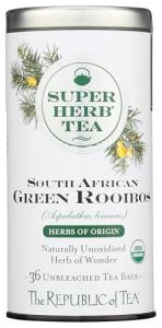 REPUBLIC OF TEA Tea Raw Green Bush Natural, 36 CT from REPUBLIC OF TEA