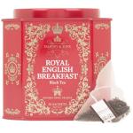 Harney & Sons Royal Tea Tin Blend of Black Teas, Great Present Idea Sachets, 2.67 Ozs, English Breakfast, 30 Count from Harney & Sons