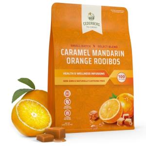Caramel Mandarin Orange Rooibos Tea Bags - 100 Count