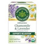 Organic Chamomile Lavender Tea for Relaxation