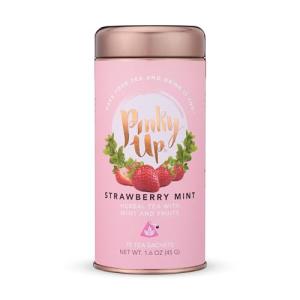 Pinky Up Strawberry Mint Herbal Tea Sachets