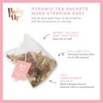 Pinky Up Strawberry Mint Herbal Tea Sachets