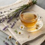 Organic Chamomile Lavender Tea for Relaxation