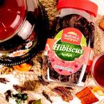 Pure Hibiscus Loose Leaf Tea Petals, Caffeine-Free