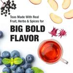 Blueberry Wild Child Herbal Tea, Loose Leaf Mix