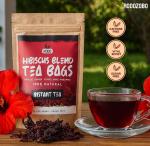Premium Hibiscus Tea Bags with Ginger & Mint