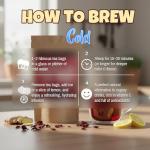 Premium Hibiscus Tea Bags with Ginger & Mint