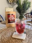 Premium Hibiscus Tea Bags with Ginger & Mint