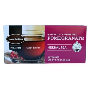 Farmer Brothers Pomegranate Herbal Tea – 25 Bags