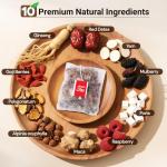 Ginseng Ten Treasure Detox Tea - 50 Bags