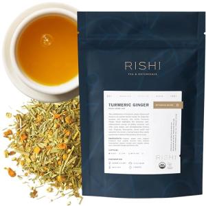 Organic Turmeric Ginger Herbal Tea - Loose Leaf