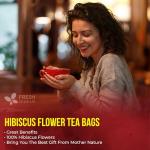 Premium Hibiscus Tea Bags - 100% Natural & Vegan