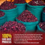 Premium Hibiscus Tea Bags - 100% Natural & Vegan