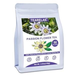 Passion Flower Tea Bags for Relaxation & Sleep