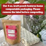 Organic Lemon Ginger Loose Leaf Herbal Tea, 4 oz