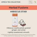 Kazi Yetu Hibiscus Star Herbal Tea Bags