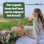 Organic Lemon Ginger Loose Leaf Herbal Tea, 4 oz