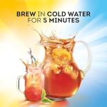 Lipton Cold Brew For a Refreshing Beverage Family Size Tea Bags Freshly Brewed Iced Tea With Cold Water In Less Than 5 Minutes 22 count, Pack of 6 by Unilever / Best Foods