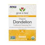 Organic Dandelion Herbal Tea, Caffeine-Free, 24 Bags