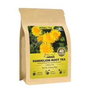 FullChea Dandelion Root Tea Bags - 40 Count