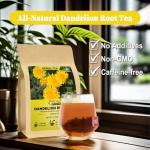 FullChea Dandelion Root Tea Bags - 40 Count