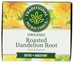 Organic Roasted Dandelion Root Tea, 16 Count