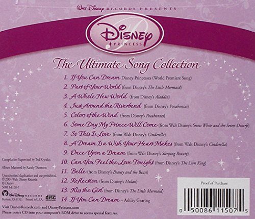 Disney Princess: Ultimate Song Collection (Jewel) from Walt Disney Records