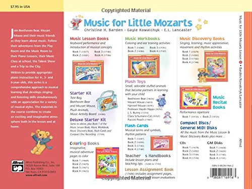 Music for Little Mozarts: Lesson Book 1 from Alfred Music