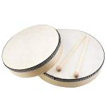 Kids Wooden Hand Drum Set with Sticks