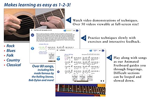 eMedia Guitar Method v6 [PC Download] - Learn at Home by eMedia Music