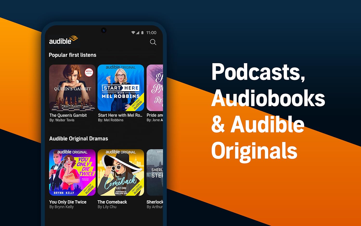 Audible: audiobooks, podcasts & audio stories from Audible, Inc.