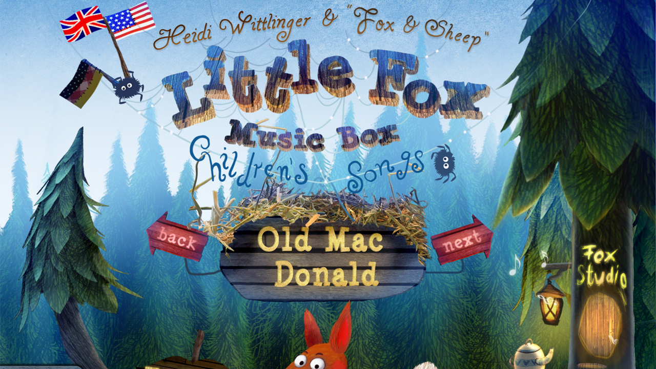 Little Fox Music Box - Kids songs - Sing along from Fox and Sheep GmbH