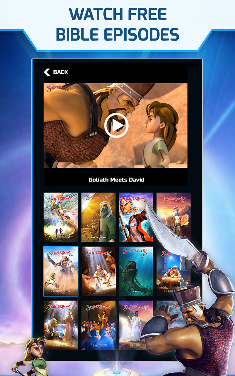 Superbook Kids Bible, Videos and Games by The Christian Broadcasting Network