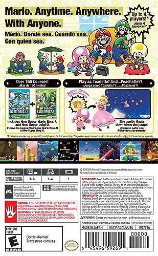 New Super Mario Bros. U Deluxe - Nintendo Switch from Nintendo