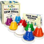 Colorful Hand Bells Set for Kids - 8 Notes