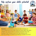 Colorful Hand Bells Set for Kids - 8 Notes