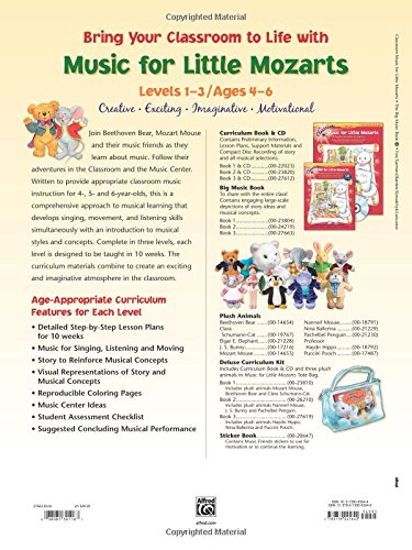 Classroom Music for Little Mozarts -- The Big Music Book, Bk 3: 10 Sequential Lessons for Ages 4-6, Big Book from Alfred Music