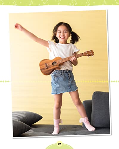 Kids' Ukulele Songbook: Learn 30 Songs to Sing and Play (Happy Fox Books) The Next Step for Kids with Basic Uke Skills, with Easy Instructions for New Chords and Notes, Pull-Out Chord Cards, and More from Happy Fox Books