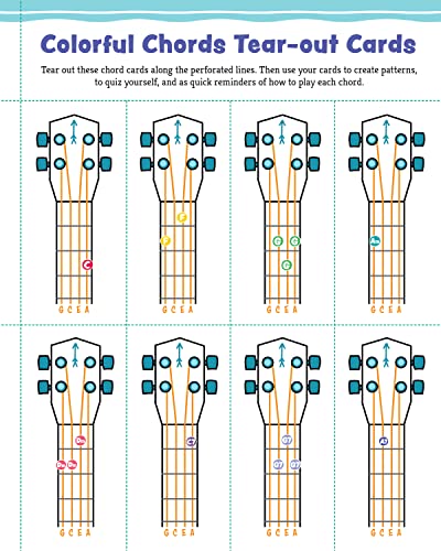 Kids' Ukulele Songbook: Learn 30 Songs to Sing and Play (Happy Fox Books) The Next Step for Kids with Basic Uke Skills, with Easy Instructions for New Chords and Notes, Pull-Out Chord Cards, and More from Happy Fox Books