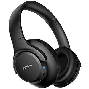 KVIDIO Wireless Headphones with Microphone for Kids